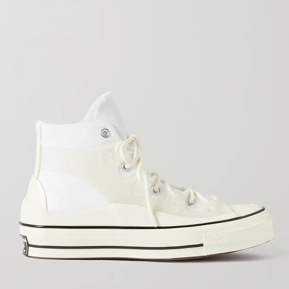 Converse Chuck 70 Utility Hi Shoes - White / Egret / Black - Picture 11 of 13